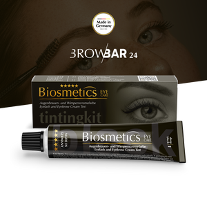 Biosmetics Augenbrauenfarben-Set Deep Black