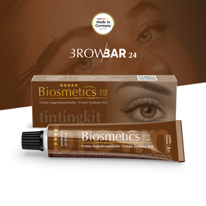 Biosmetics Augenbrauenfarben-Set Middle Brown