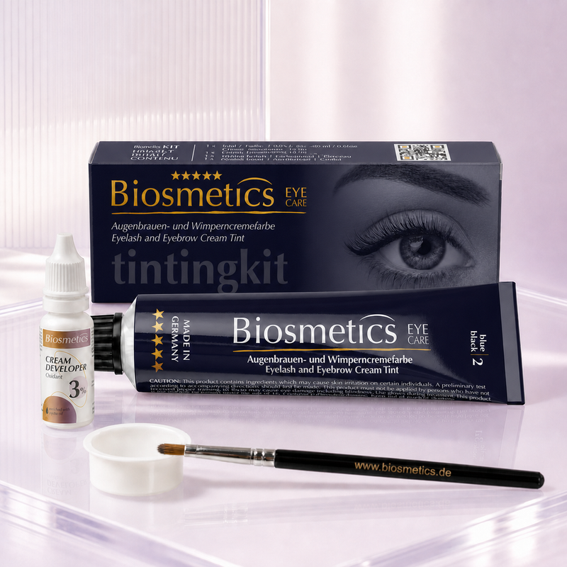 Biosmetics Augenbrauenfarben-Set Blue Black