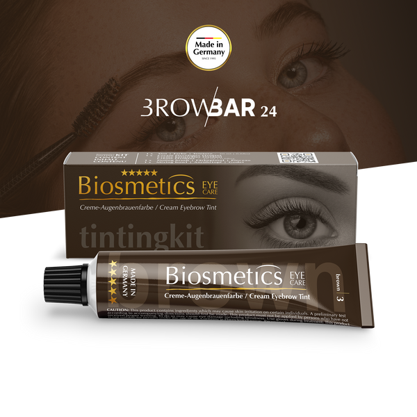 Biosmetics Augenbrauenfarben-Set Brown