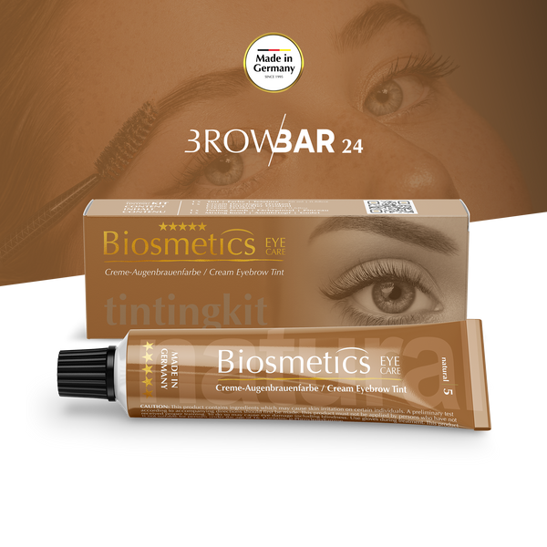 Biosmetics Augenbrauenfarben-Set Natural