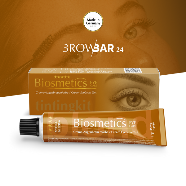 Biosmetics Augenbrauenfarben-Set  Middle Blond