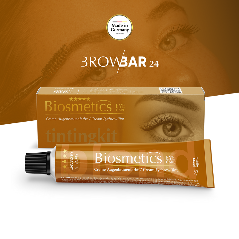 Biosmetics Augenbrauenfarben-Set  Middle Blond